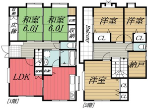 【間取り】 | 印西市将監戸建