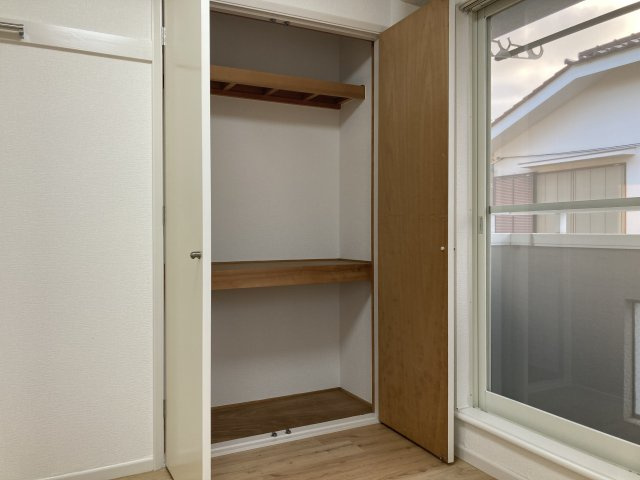 川島ハイムIIの収納