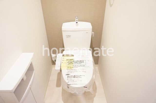 熊本市中央区新町３丁目の賃貸マンションのトイレ
