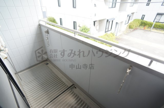 ハイツメルシーのバルコニー