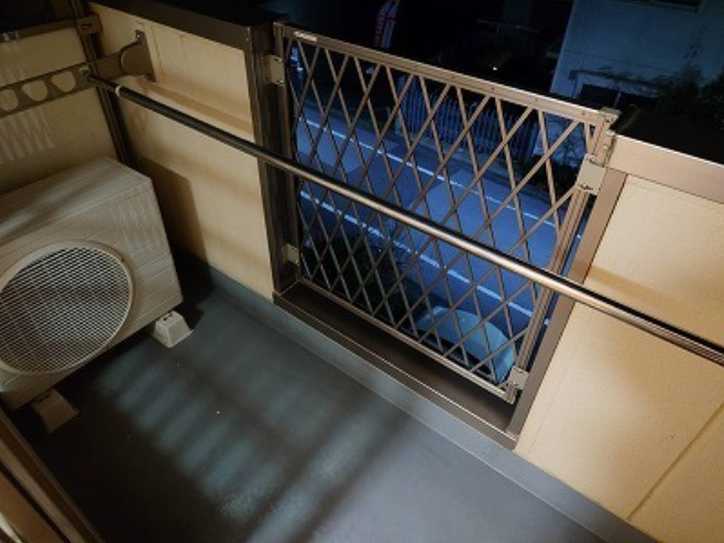 北区西が丘１丁目の賃貸マンションのバルコニー