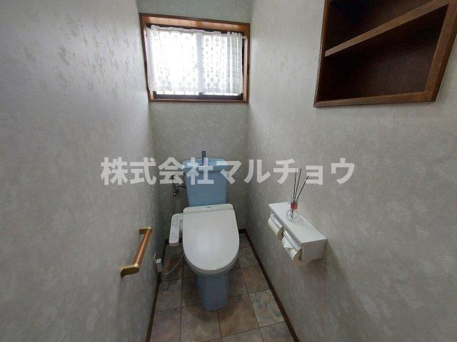 オレンジランド2世帯戸建てのトイレ|2Fトイレ