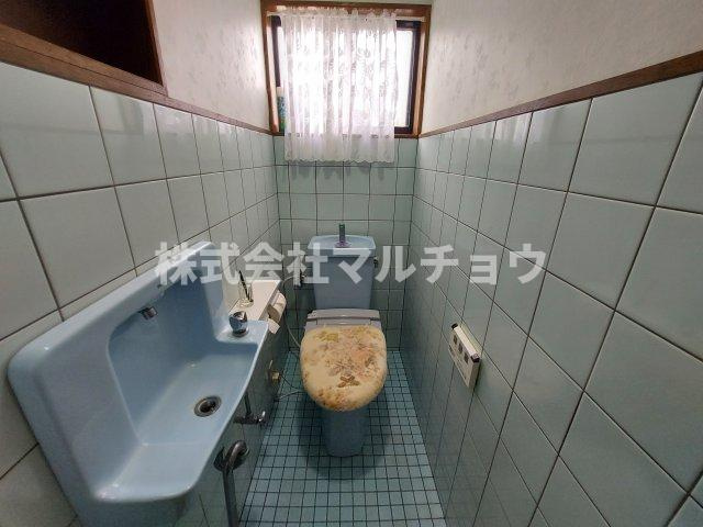 オレンジランド2世帯戸建てのトイレ