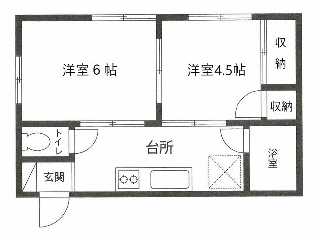 【間取り】 | シャンポール今泉