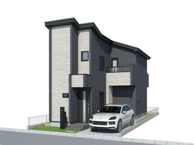 世田谷区千歳台2丁目　新築戸建の完成予想図|外観パース

現地ご見学希望・資料請求などお気軽にお問い合わせ下さい！
03-5990-5201