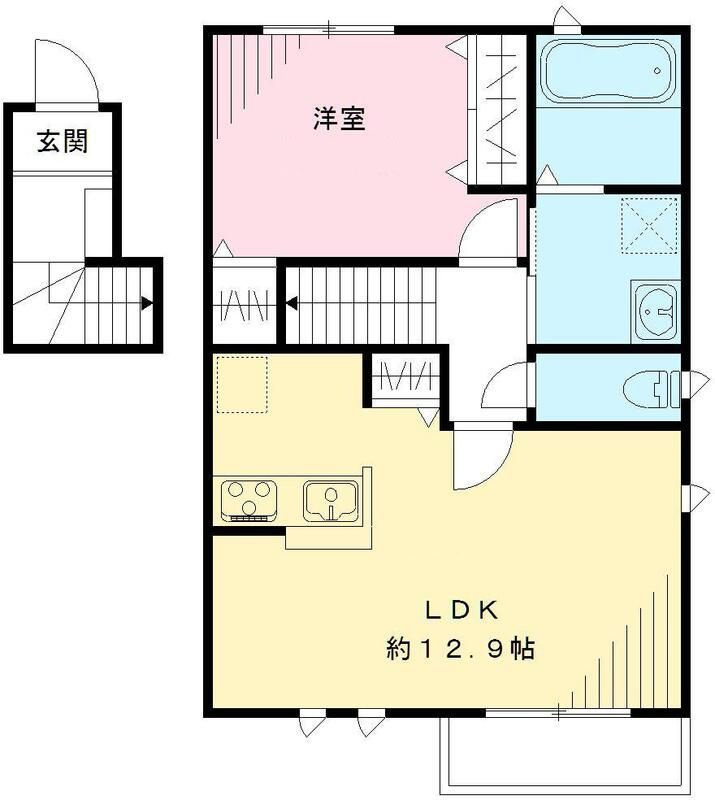 シェーナ赤堤の間取り|間取りです。