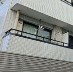 YM津田沼のバルコニー