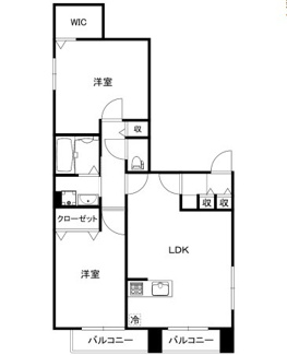 【間取り】 | 戸越Ｂ．Ｉ．Ｇ．　ＲＥＳＩＤＥＮＣＥ | 間取りです。