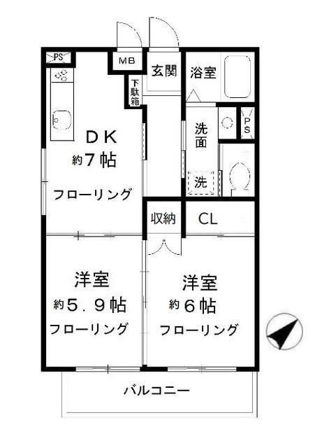 ファインクレスト八千代台の間取り