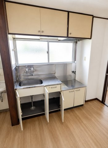 板橋区蓮根２丁目の賃貸マンションのキッチン
