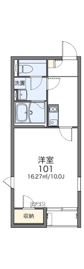 【間取り】 | レオネクスト晋Ⅱ