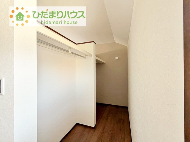 【収納】 | 阿見町荒川本郷第2期　新築戸建　3号棟 | 新婚さんにおすすめ！奥様に喜ばれる収納たっぷりのウォークインクローゼット付きです☆