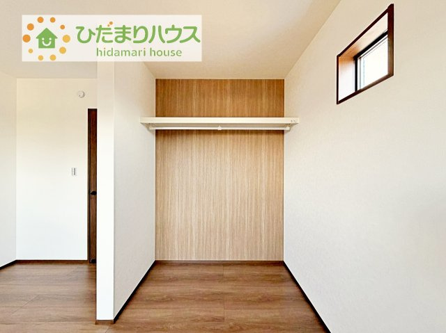 【収納】 | 阿見町荒川本郷第2期　新築戸建　3号棟 | ハンガーパイプ付でお洋服の出し入れもラクラクです！