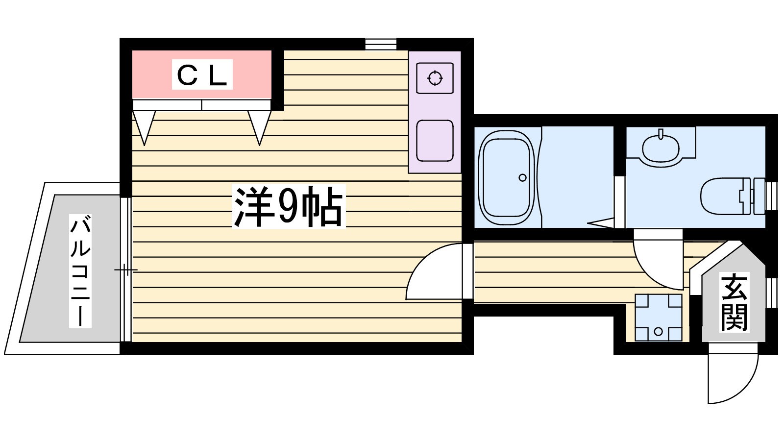 ルイシャトーの間取り