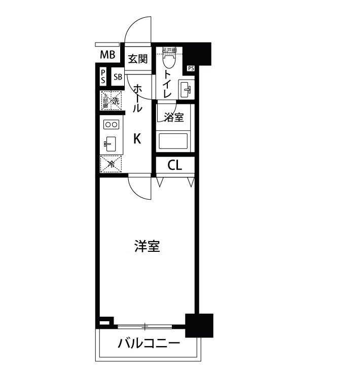 レヴィーガ板橋徳丸 の間取り|間取りです。