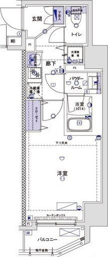 ルクシェール東向島の間取り|間取りです。