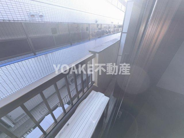 イマーブル相模のバルコニー