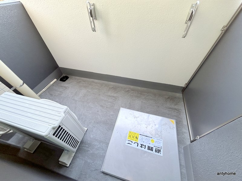 ドゥーエ南堀江　仲介手数料無料のバルコニー
