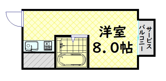 【間取り】 | ステュディオ堺フェニックス