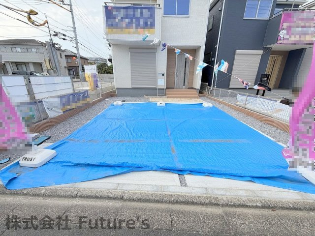 八潮市緑町3丁目　新築戸建　全2棟　2号棟の駐車場|カースペース並列2台可能