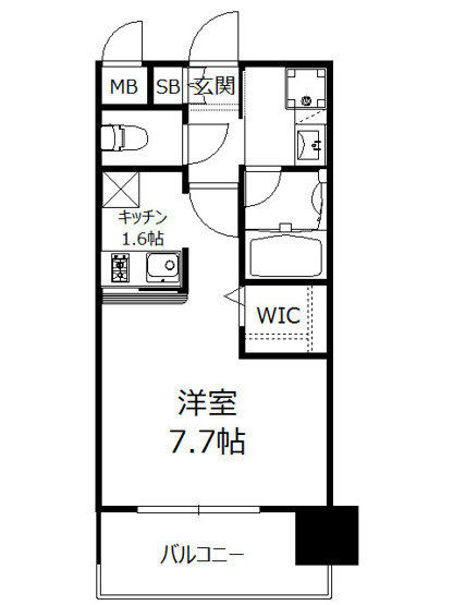 【間取り】 | エンクレストベイ天神東Ⅱ