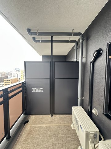 S-RESIDENCE谷町六丁目aloのバルコニー