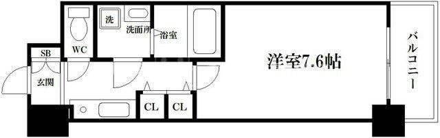 サムティ中之島公園南の間取り