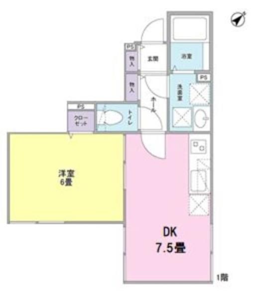 ルミナスフラットの間取り