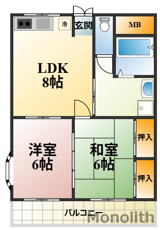 グランシャリオ寺山の間取り