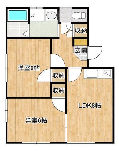 【間取り】 | CUBE篠栗駅北