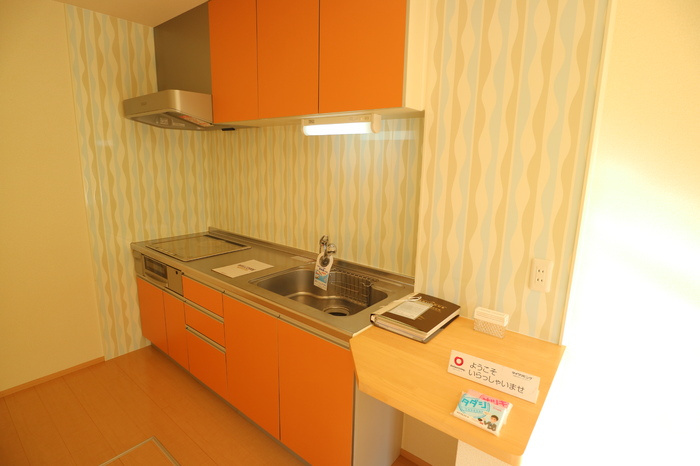 ECO SOLEIL B棟のキッチン