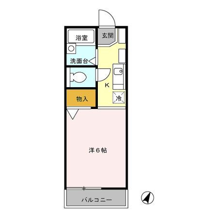 アネックス　弐番館の間取り