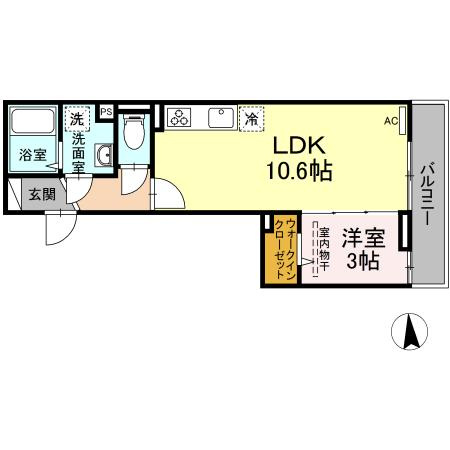 エクセリア西小岩の間取り