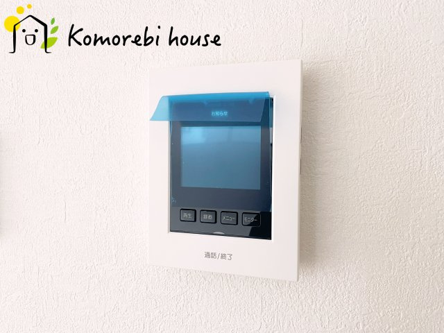 桶川市朝日5期　新築一戸建て　KEIAI GRACE　01の防犯設備|26.8.17　撮影済み