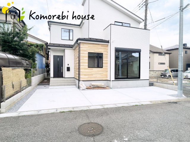 桶川市朝日5期　新築一戸建て　KEIAI GRACE　01の駐車場|26.8.17　撮影済み