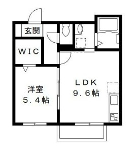 千葉市花見川区幕張町４丁目のアパートの間取り