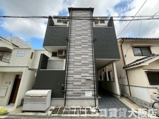 大阪市都島区内代町３丁目のアパートの外観