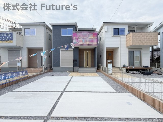 八潮市緑町3丁目　新築戸建　全2棟　3号棟の外観|「草加」駅バス7分『緑町一丁目』停歩3分の好立地