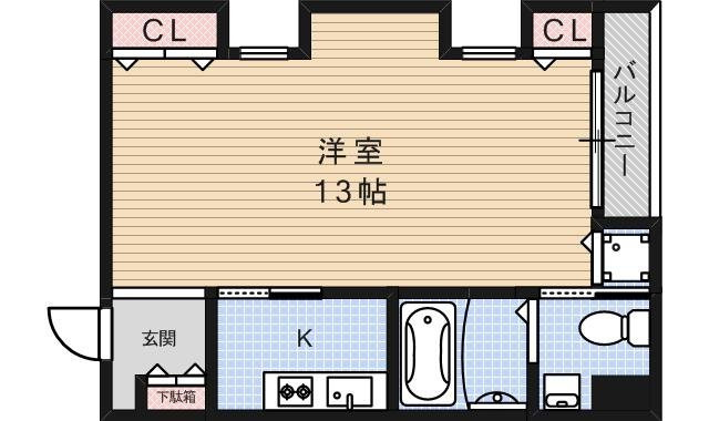 【間取り】 | グリーンアベニューみなせ | 間取り反転タイプ