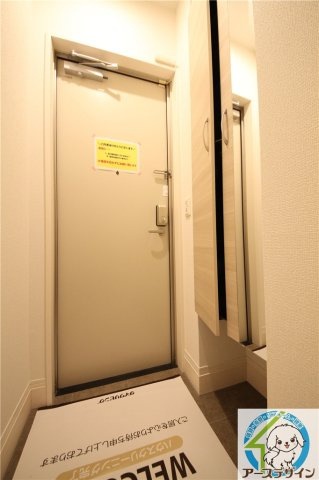 リコルド住吉の玄関