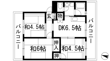 【間取り】