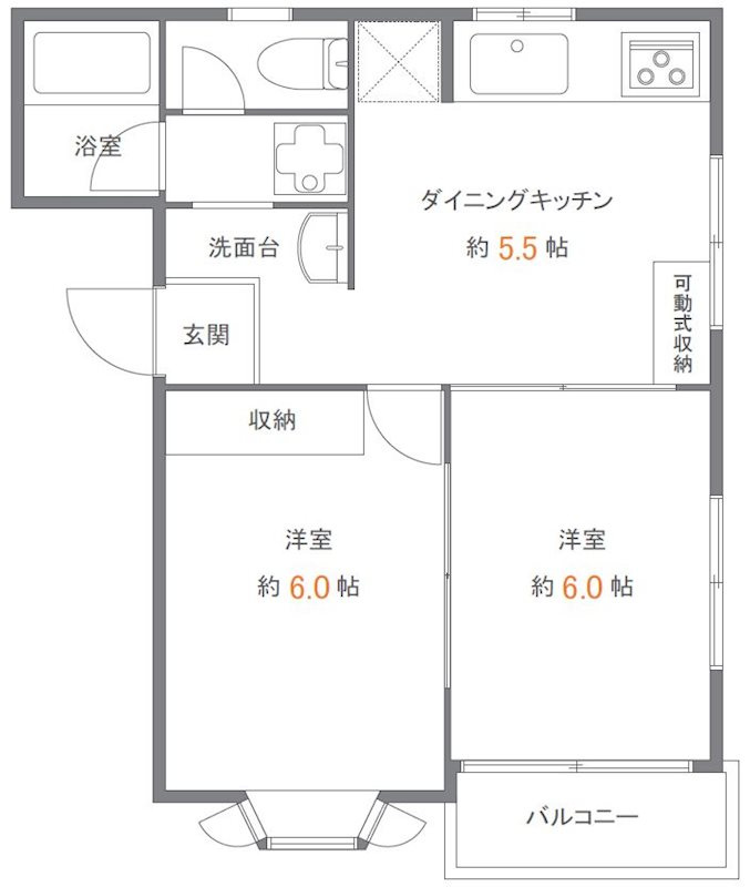 ウエルネス市川 の間取り