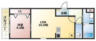 【間取り】 | (仮称)ジーメゾン京都九条ミヤビア