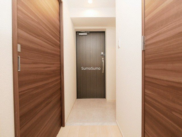 セオリー難波南プレミアムの玄関