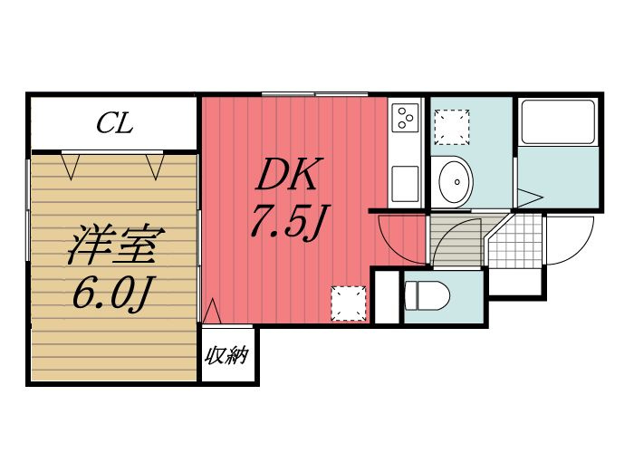 【間取り】 | ナリトモ都町　A