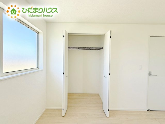 【収納】 | ひたちなか市津田第3　新築戸建　2号棟 | お洋服の多い女性に人気！収納力の高いクローゼット付☆彡