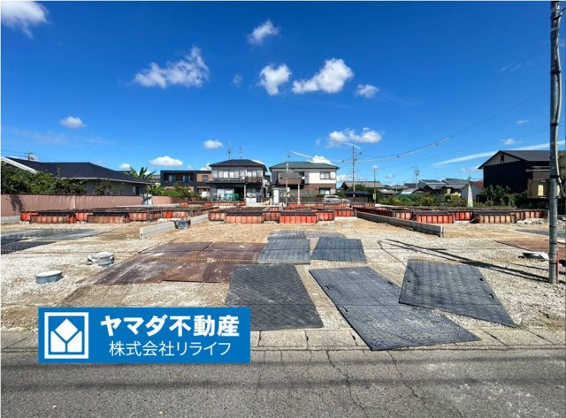 ハートフルタウン　一宮市時之島　全5区画分譲の外観|「現地（2026年8月17日）撮影」　
■外観写真　
■ヤマダ不動産　株式会社リライフ　