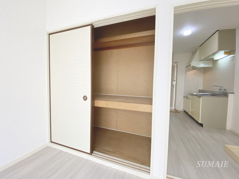 ベアパレス　A棟の収納|押入れ収納☆