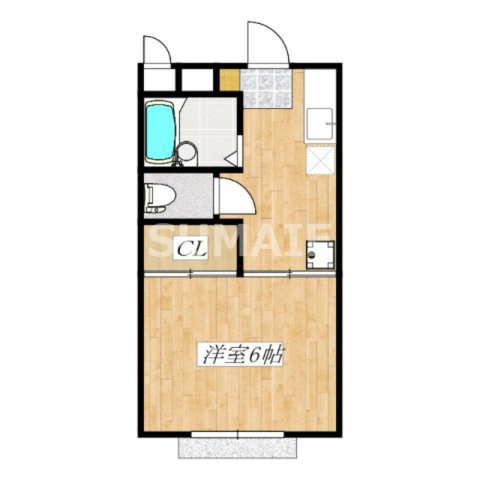 ベアパレス　A棟の間取り|間取り☆