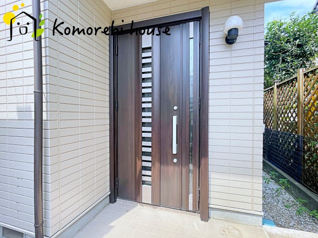 桶川市朝日　中古戸建の玄関|毎日通る玄関はこちらです